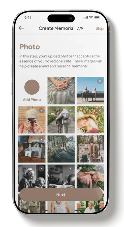 Preserve precious memories forever—photos and videos never degrade, stories captured exactly as you tell them.